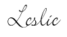 Leslie_Signature
